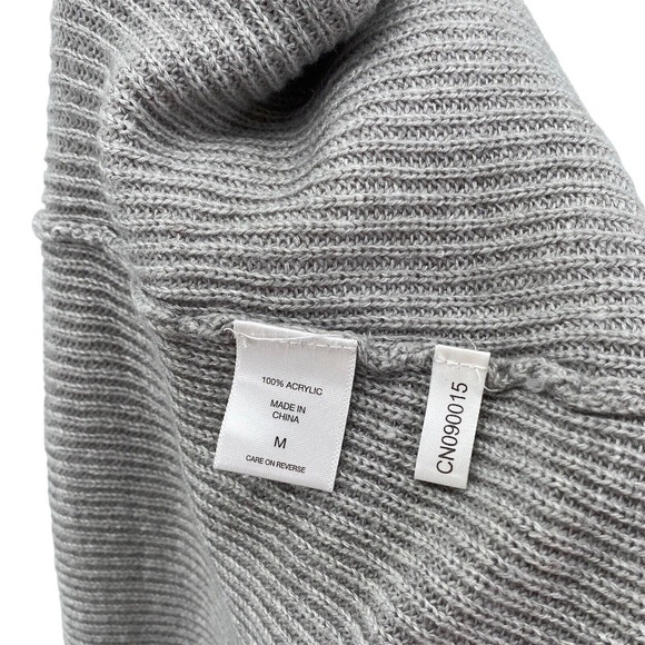 Soho Jeans Closed Cardigan Grey Women’s Size Medium - Picture 4 of 9